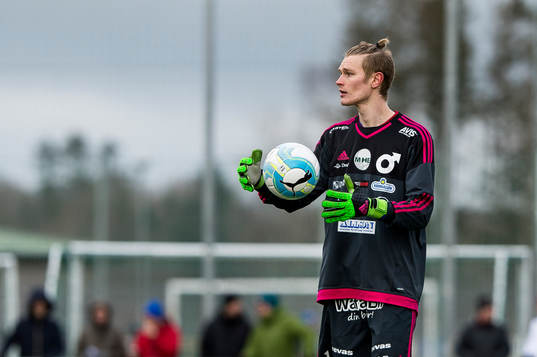 Degerfors målvakt Jesse Öst