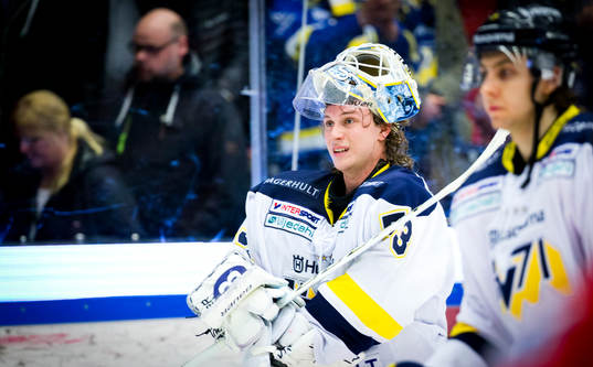 s målvakt Fredrik Pettersson-Wentzel deppar