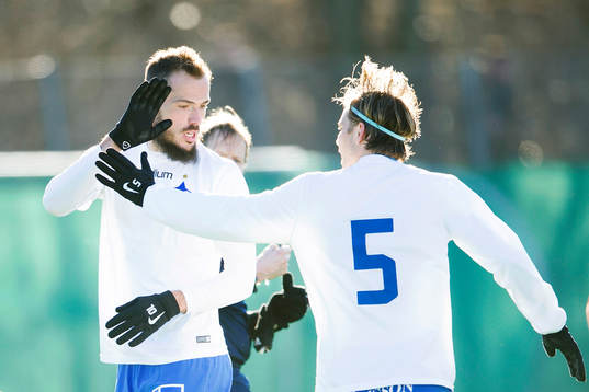 Norrköpings Emir Kujovic och Norrköpings Christoffer