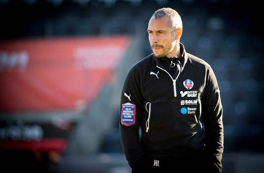 Helsingborgs manager Henrik Larsson