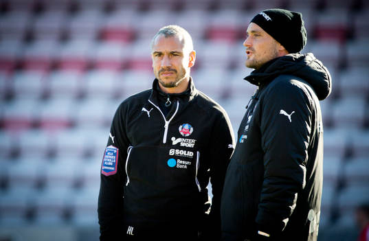 Helsingborgs manager Henrik Larsson