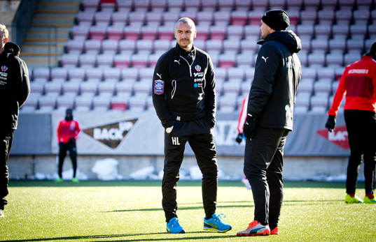 Helsingborgs manager Henrik Larsson