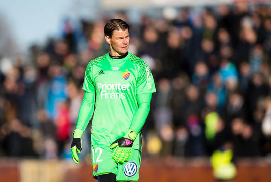 Djurgårdens målvakt Kenneth Høie