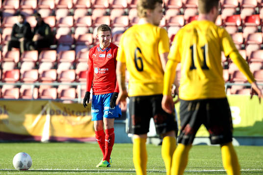 Helsingborgs Darijan Bojanić ska slå en frispark