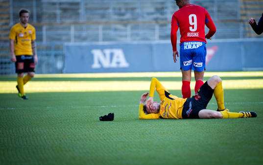 Forwards Daniel Björkman deppar