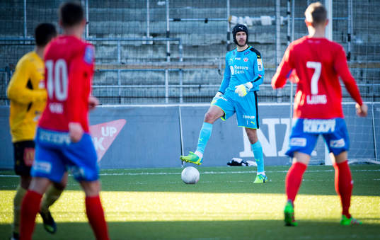 Helsingborgs målvakt Matt Pyzdrowski
