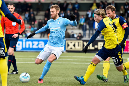 Malmö FFs Rasmus Bengtsson och Ängelholms Björn