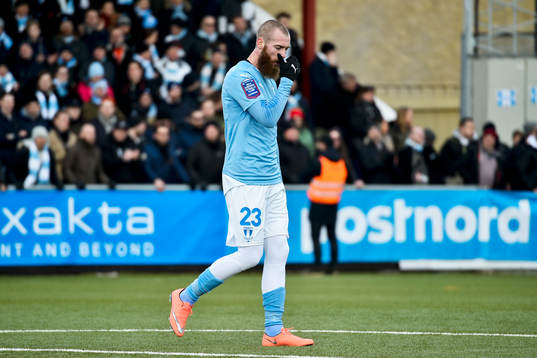 Malmö FFs Jo Inge Berget deppar
