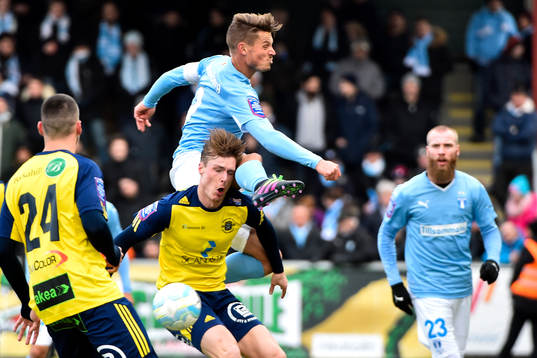 Ängelholms Dennis Stojanovic Fredin och Marcus Bernholtz