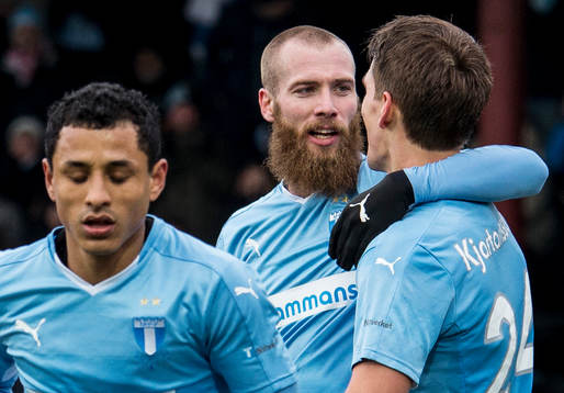 Malmö FFs Jo Inge Berget jublar