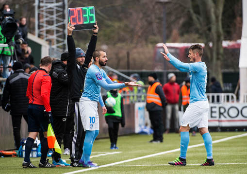 Byte i Malmö FF. Ut går Markus Rosenberg och in kommer