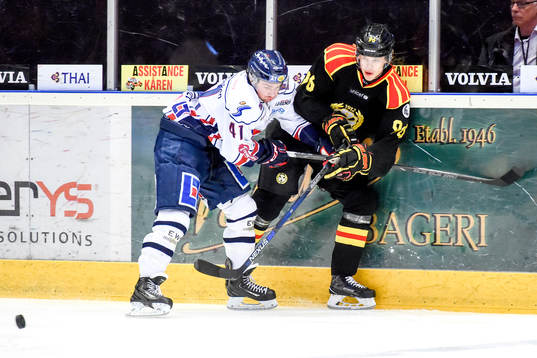 Linköpings Broc Little och Brynäs Oskar Lindblom