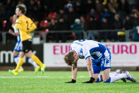 IFK Göteborgs Sören Rieks deppar