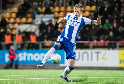 IFK Göteborgs Sören Rieks i aktion