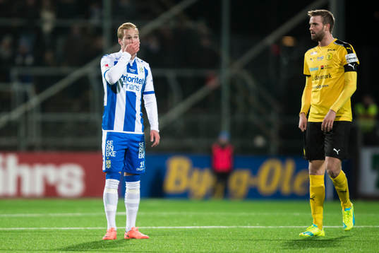 IFK Göteborgs Gustav Engvall ser nedstämd ut