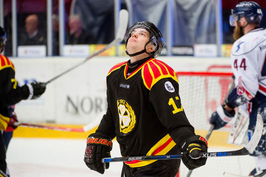 Brynäs Pathrik Westerholm deppar