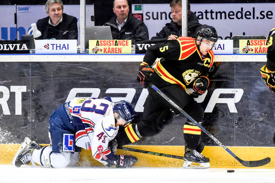 Linköpings Nichlas Hardt och Brynäs Lukas Kilström