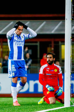 IFK Göteborgs Jakob Ankersen deppar en missad målchans