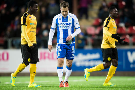 IFK Göteborgs Tobias Hysén deppar