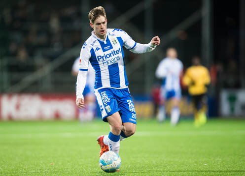 IFK Göteborgs Victor Sköld i aktion