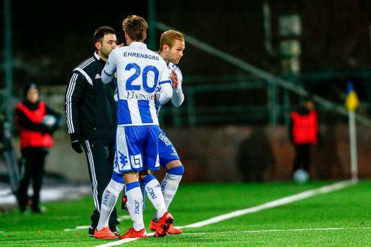 IFK Göteborgs målskytt Victor Sköld byts ut