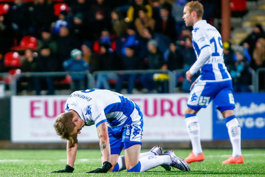 IFK Göteborgs Sören Rieks deppar