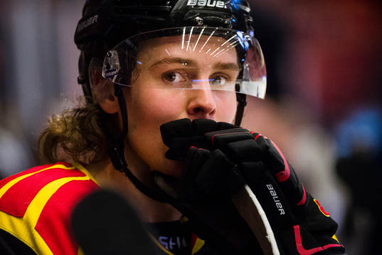Brynäs Lucas Carlsson deppar