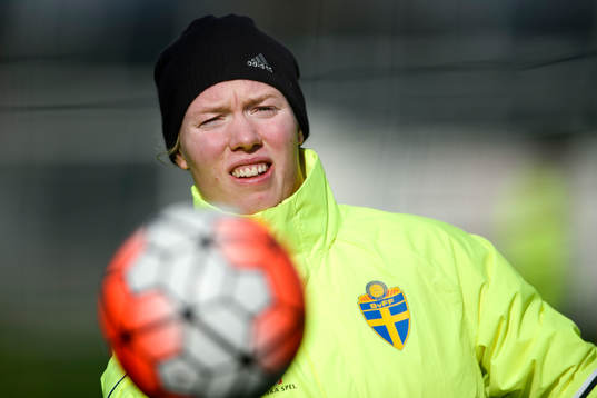 Sveriges målvakt Hedvig Lindahl