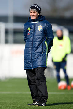 Sveriges förbundskapten Pia Sundhage