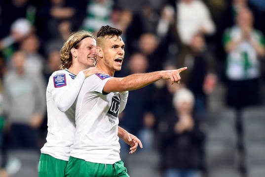 Hammarbys Alexssander Medeiros de Azeredo jublar