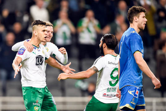 Hammarbys Alexssander Medeiros de Azeredo jublar