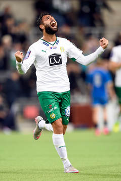 Hammarbys Imad Khalili jublar