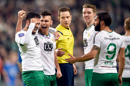 Hammarbys Imad Khalili, Alexssander Medeiros de Azeredo och