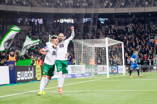 Hammarbys Alexssander Medeiros de Azeredo och Kennedy