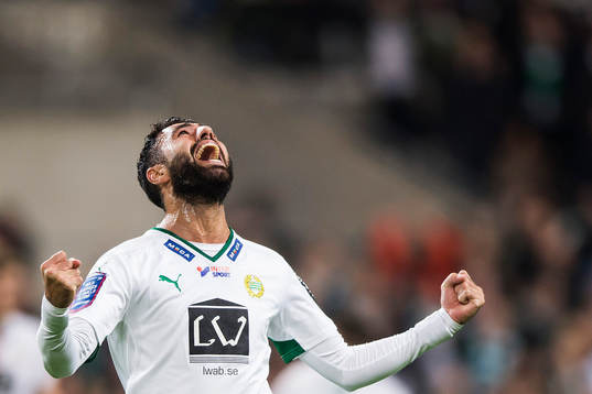 Hammarbys Imad Khalili jublar
