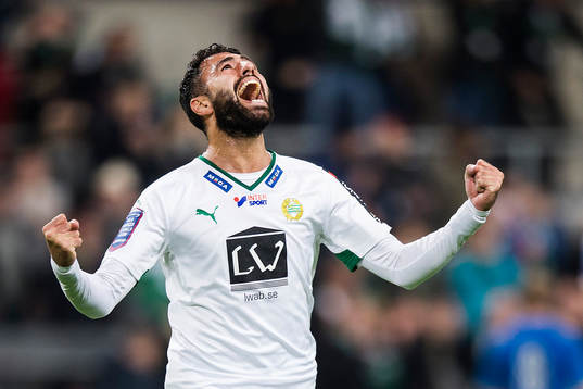 Hammarbys Imad Khalili jublar
