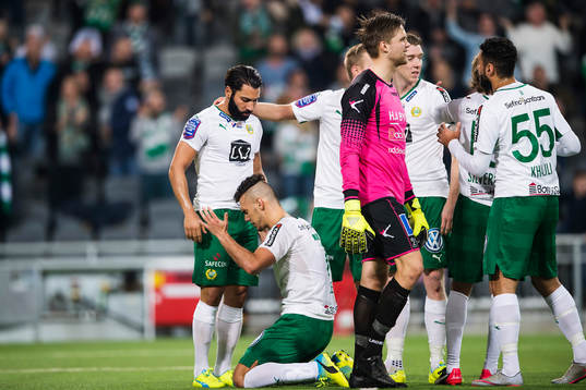 Hammarbys Alexssander Medeiros de Azeredo (sittandes)