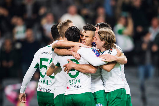 Hammarbys Alexssander Medeiros de Azeredo jublar