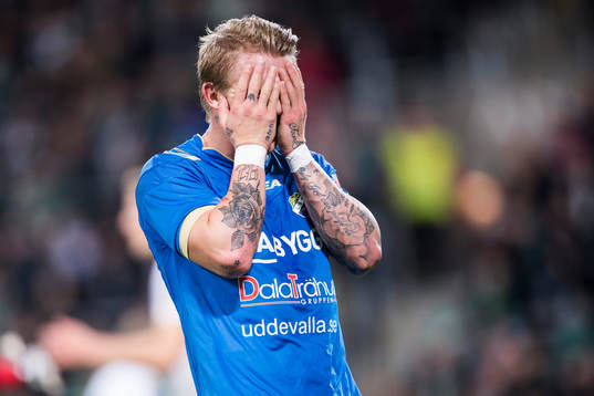 Ljungskiles Tim Nilsen deppar