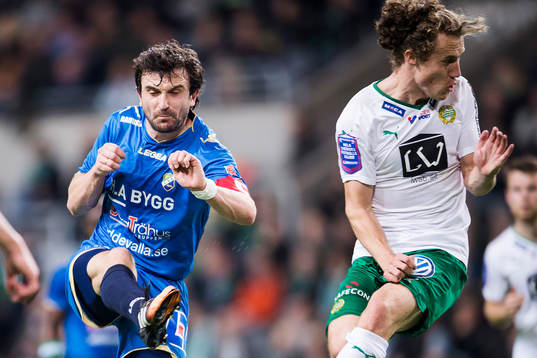 Ljungskiles Aleksandar Kitic och Hammarbys Fredrik