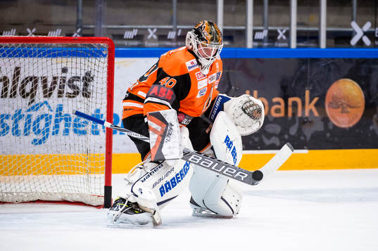 Karlskronas målvakt Johan Holmqvist