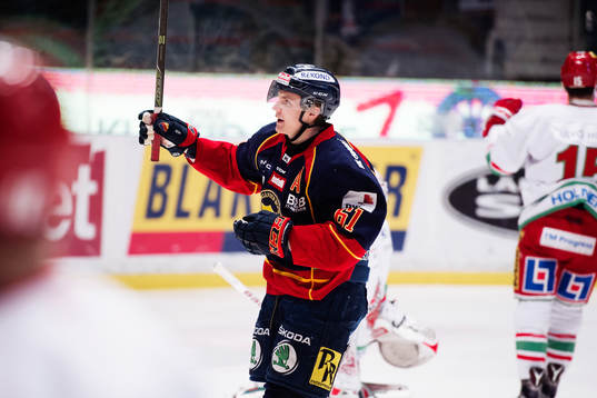 Djurgårdens Markus Ljungh jublar