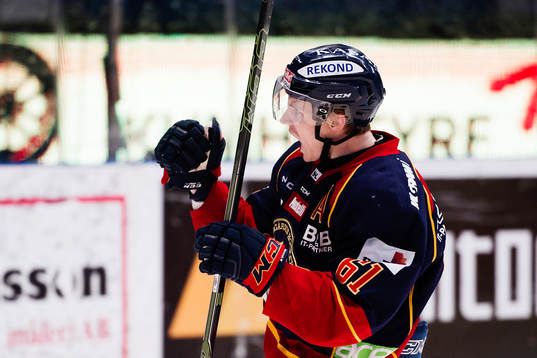 Djurgårdens Markus Ljungh jublar