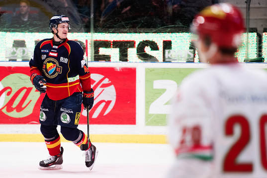 Djurgårdens Marcus Högström jublar