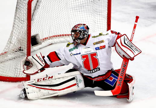 Örebros målvakt Julius Hudacek