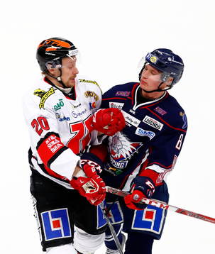 Örebros Marcus Weinstock och Linköpings Gustav Forsling