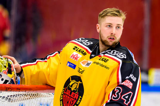 Luleås målvakt Joel Lassinantti