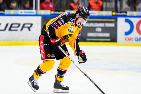 Luleås Bill Sweatt grinar illa