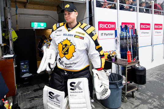 Skellefteås målvakt Johan Backlund