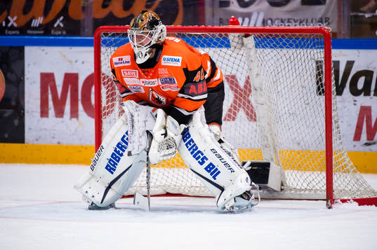 Karlskronas målvakt Johan Holmqvist